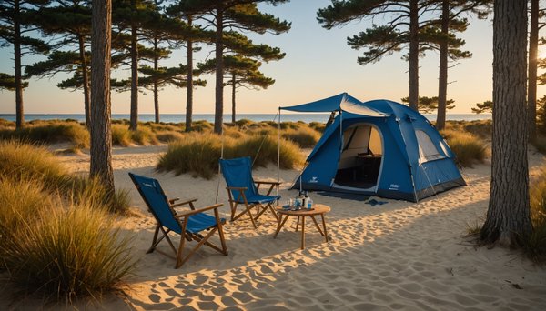Cap ferret en camping une alternative nature entre ocean et bassin