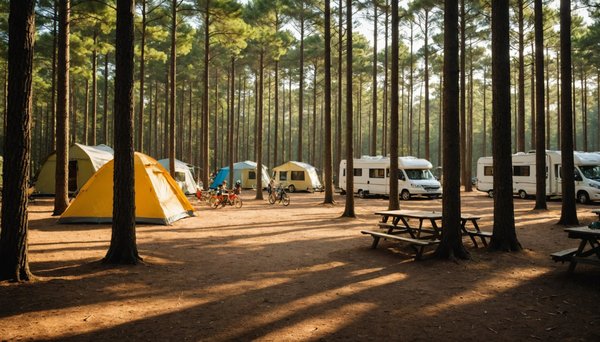 Mimizan une destination phare pour le camping dans les landes